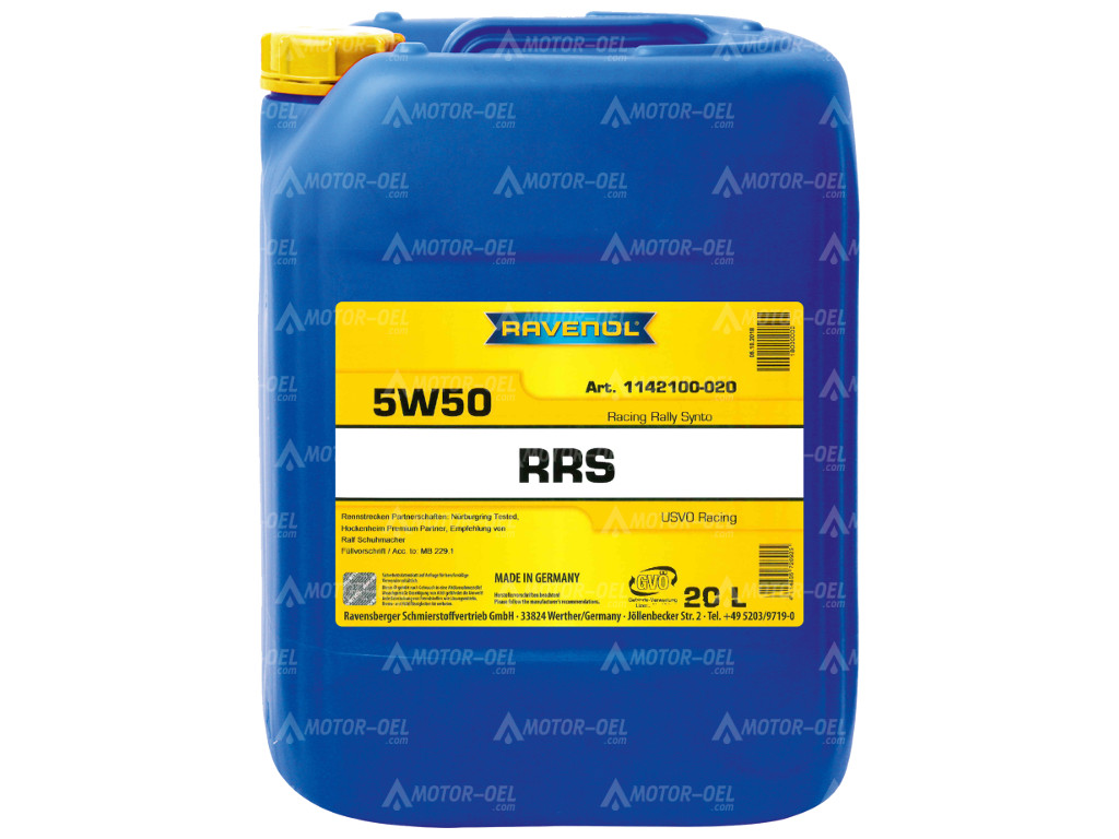 RAVENOL RRS Racing Rallye Synto SAE 5W-50, 20 Liter, 1142100