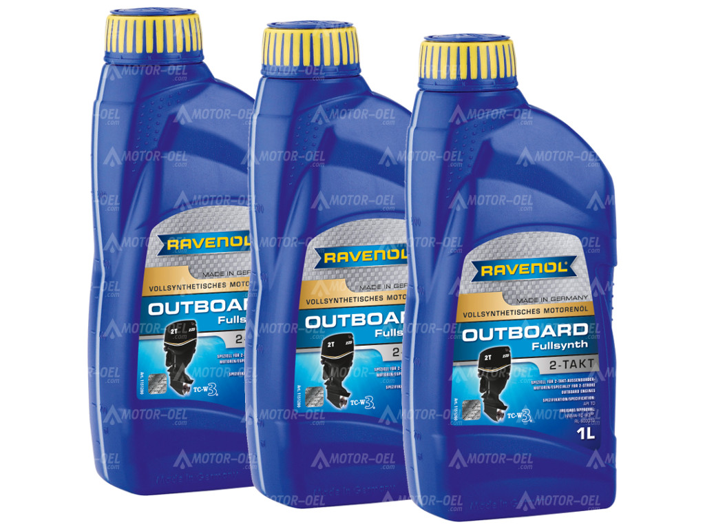 RAVENOL Outboardoel 2T Fullsynth. 3 Ltr.