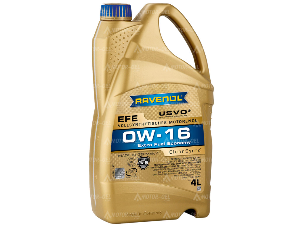 RAVENOL EFE Extra Fuel Economy SAE 0W-16 4 Liter 1111103