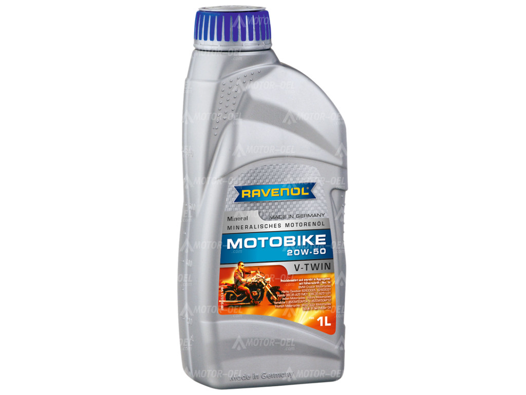 RAVENOL Motobike V-Twin SAE 20W-50 Mineral 1 Ltr.