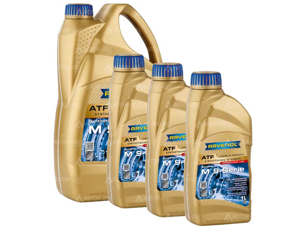 RAVENOL ATF M 9-Serie 7 (4+3) Ltr.  RAVENOL ATF M 9-Serie 7 (4+3) Ltr.