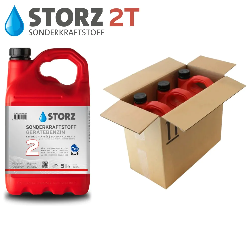 15 Liter (3x5L) STORZ Sonderkraftstoff / Gerätebenzin 2T, 29000