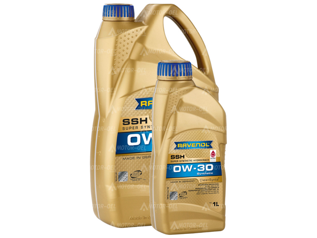 RAVENOL Super Synthetic Hydrocrack SSH SAE 0W-30  6 Ltr. (5+1)