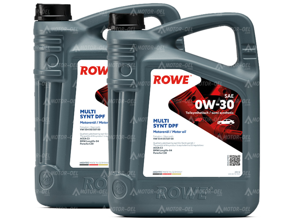 ROWE HIGHTEC MULTI SYNT DPF SAE 0W-30, 10 Liter (2x5L), 20112