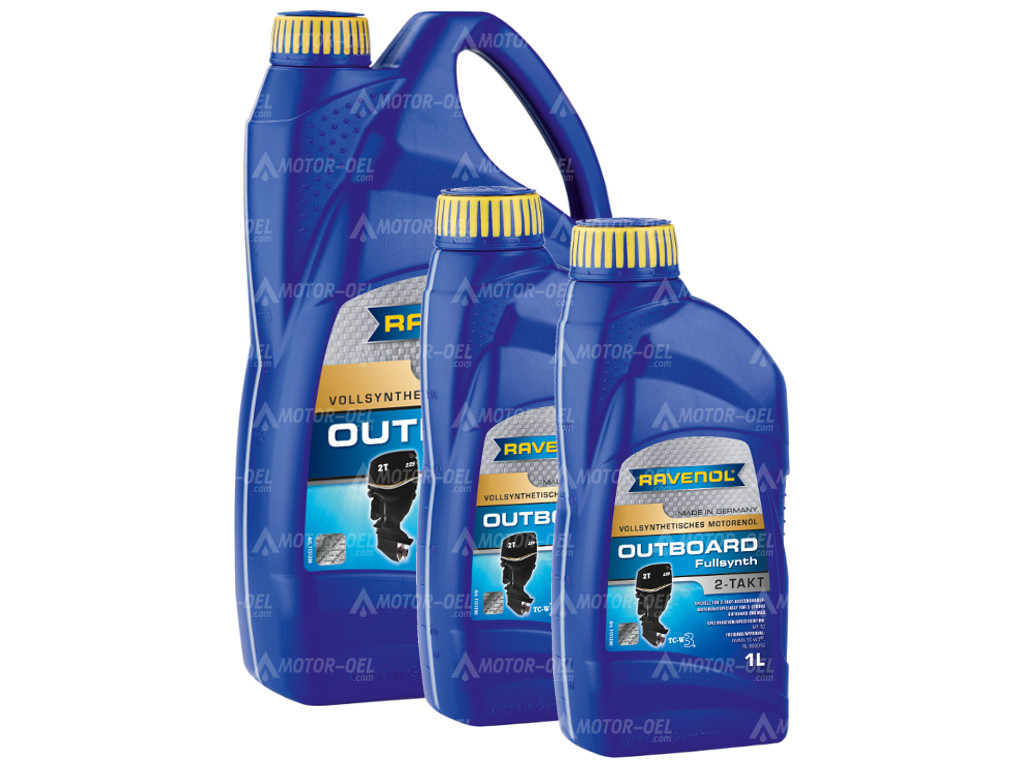 RAVENOL Outboardoel 2T Fullsynth. 6 Ltr.