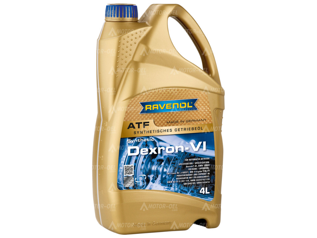 RAVENOL Automatik-Getriebe-Oel Dexron®-VI 4 Ltr. RAVENOL Automatik-Getriebe-Oel Dexron®-VI 4 Ltr.
