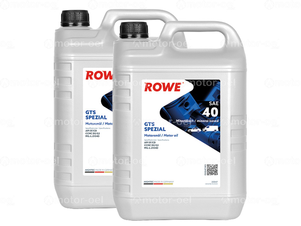 ROWE HIGHTEC GTS SPEZIAL SAE 40, 10 Liter (2x5L), 20047