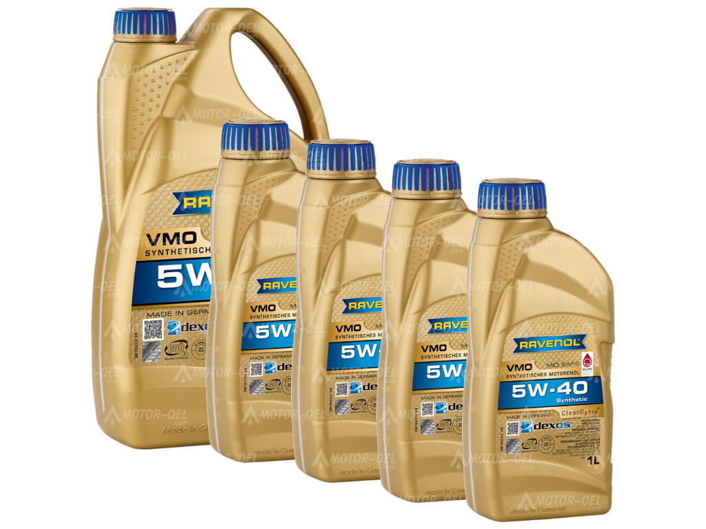 9 Liter (5L+4L) RAVENOL VMO SAE 5W-40 1111133