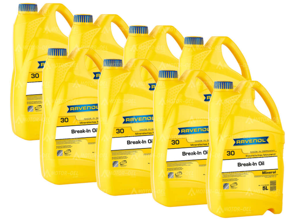 RAVENOL Break-In Oil SAE 30   Einlauföl 40 (8x5) Ltr., 