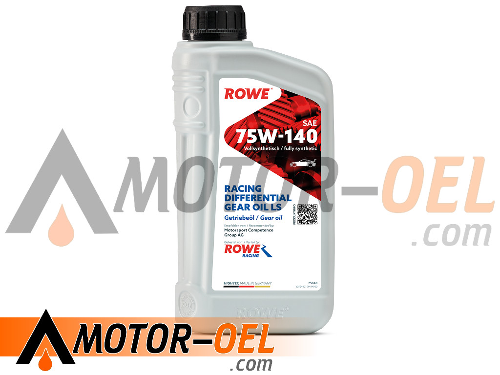 ROWE HIGHTEC RACING DIFF. GEAR OIL SAE 75W-140 LS, 1 Liter, 25040