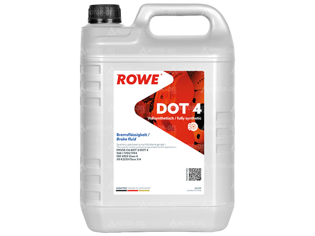 ROWE HIGHTEC DOT 4, 5 Liter, 25109