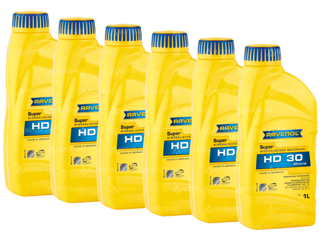 RAVENOL Super HD 30 6 (6x1) Ltr.