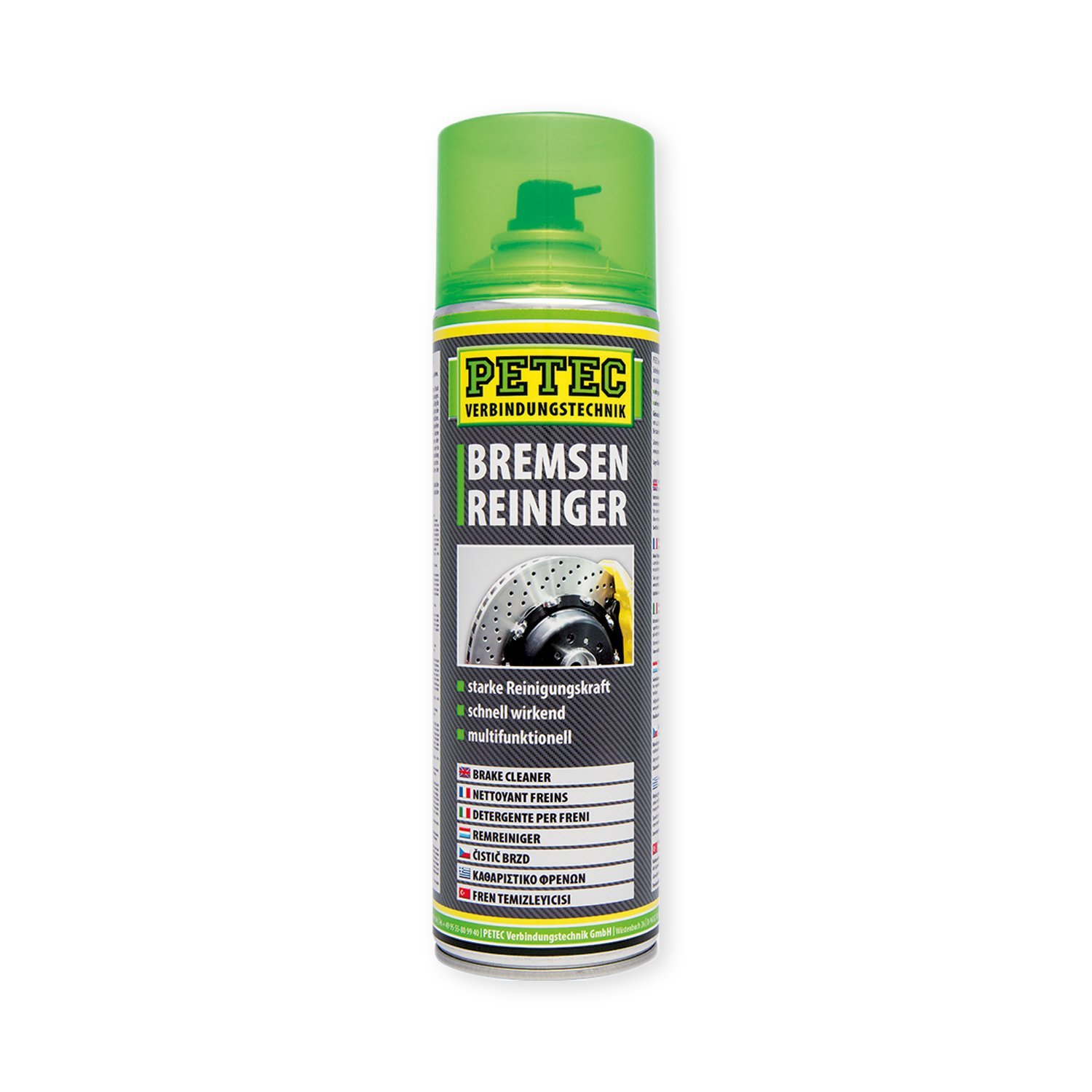 PETEC Bremsenreiniger 500ml  PETEC Bremsenreiniger 500ml