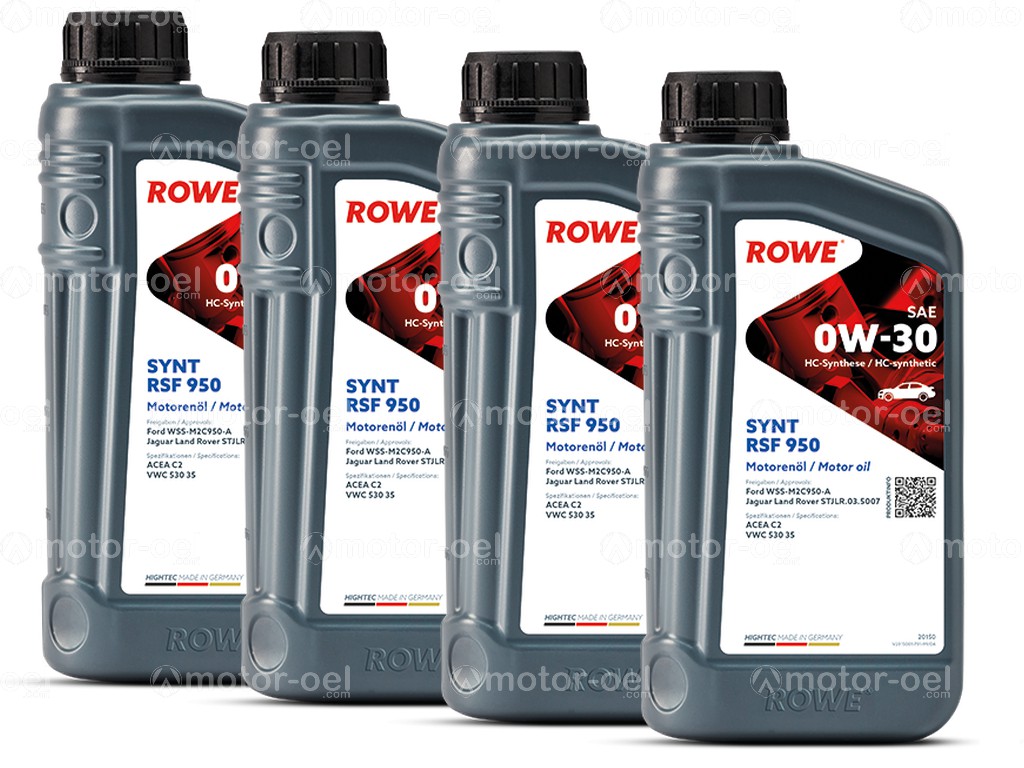 ROWE HIGHTEC SYNT RSF 950 SAE 0W-30, 4 Liter (4x1L), 20150