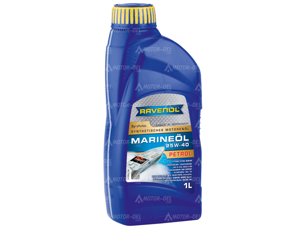 RAVENOL MARINEOIL PETROL 25W-40 SYNTHETIC 1 Ltr.