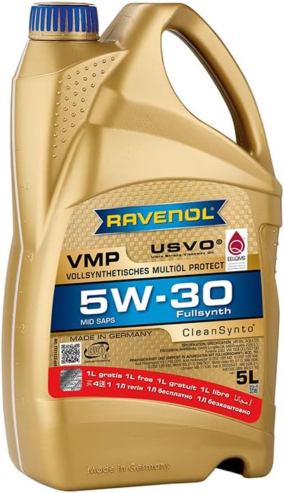 5 Liter RAVENOL VMP SAE 5W-30 AKTION 4+1, 1111122 