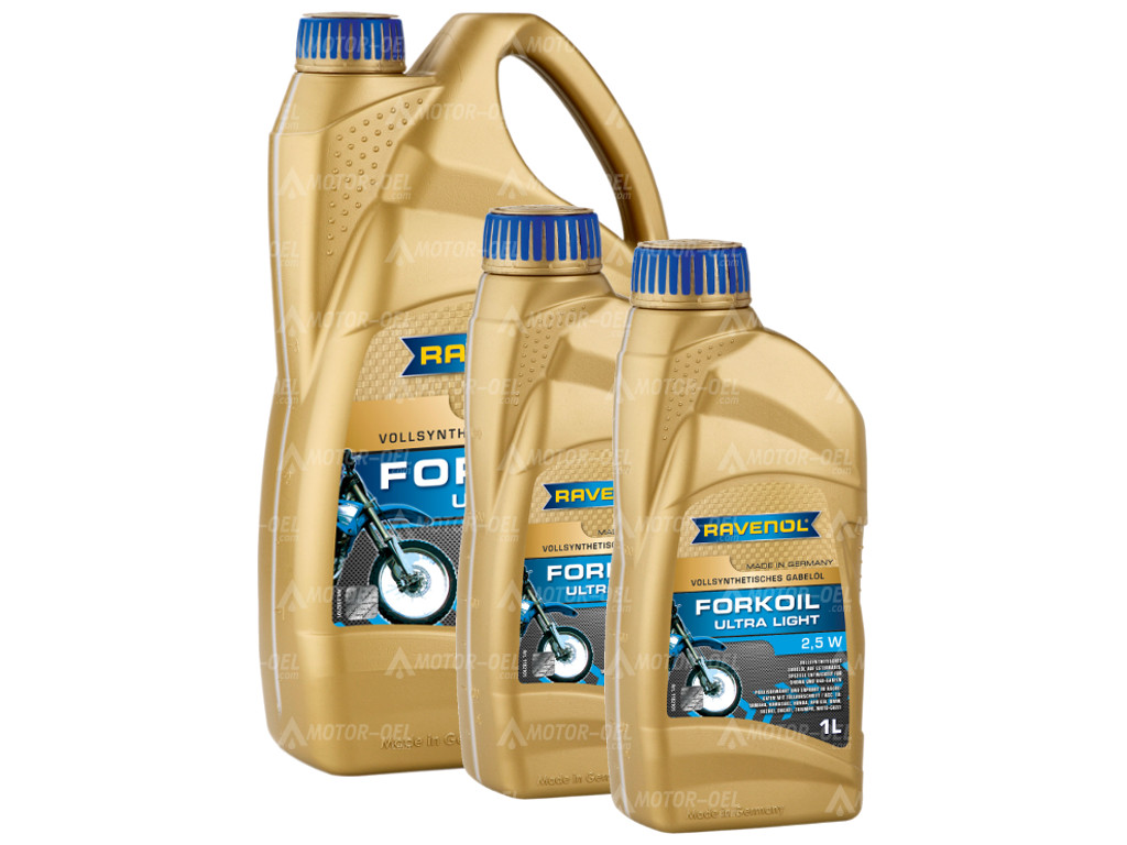 RAVENOL  Fork Oil Ultra Light 2,5W 6 Ltr. (4+2)