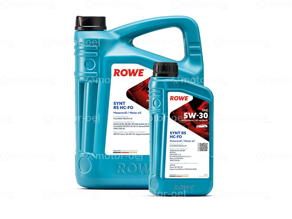 ROWE HIGHTEC SYNT RS SAE 5W-30 HC-FO, 6 Liter (5L+1L), 20146
