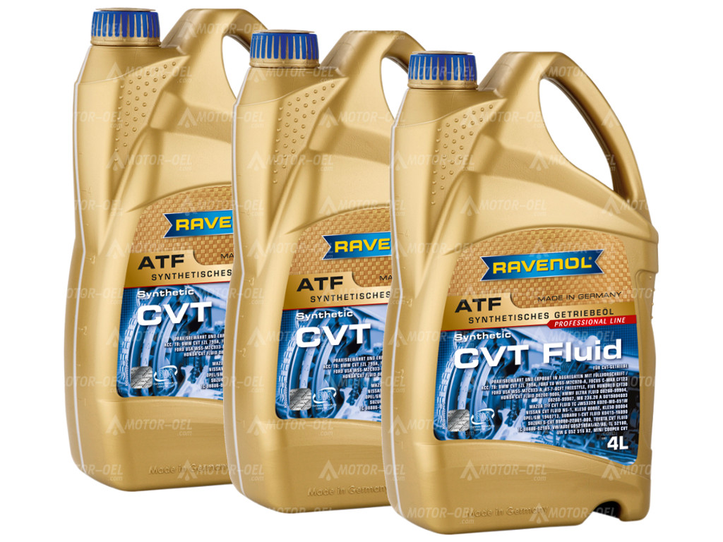 RAVENOL CVT Fluid, 12 Liter (3x4L), 1211110