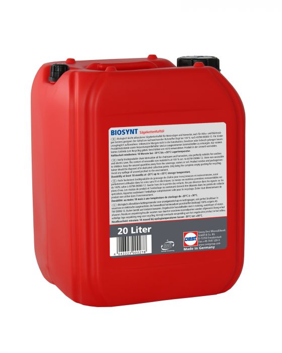 40 Liter (2x20L) Oest Biosynt Kettenschmieröl, 38120