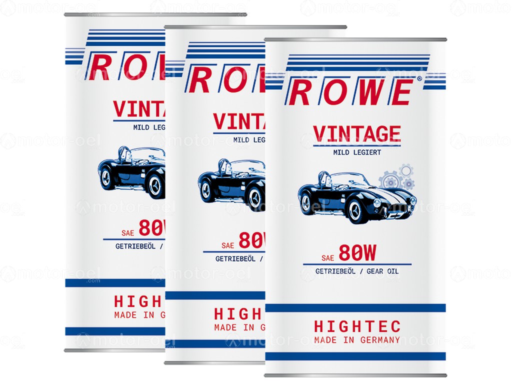 ROWE HIGHTEC VINTAGE SAE 80W, 15 Liter (3x5L), 25058