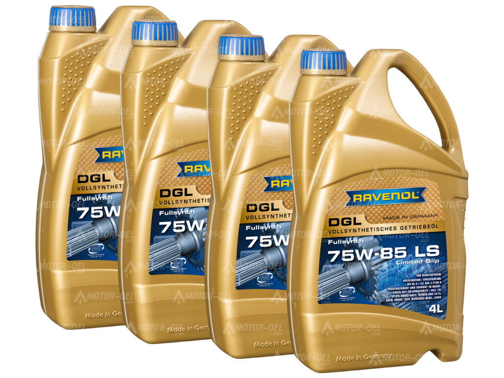 RAVENOL DGL SAE 75W-85 GL-5 LS 16 (4x4) Ltr.