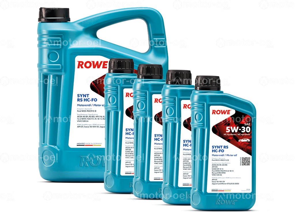 ROWE HIGHTEC SYNT RS SAE 5W-30 HC-FO, 9 Liter (5L+4L), 20146