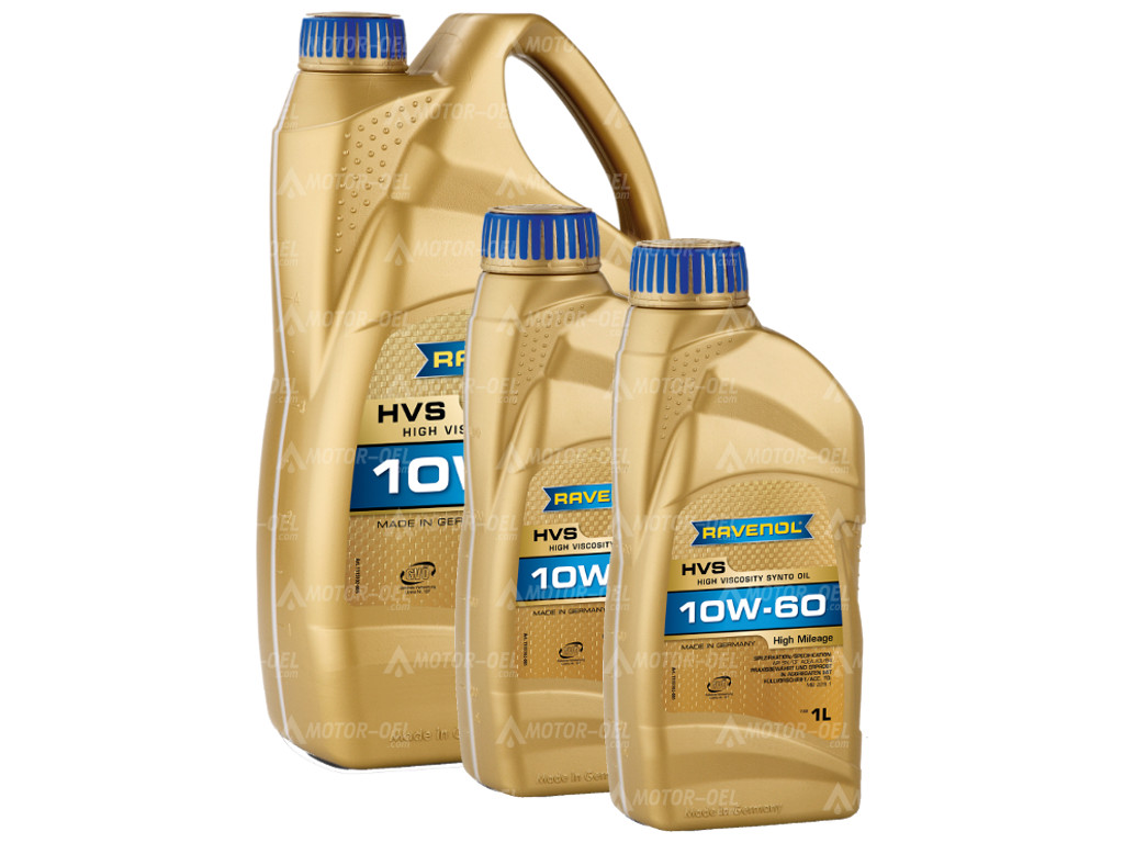 RAVENOL HVS High Viscosity Synto Oil SAE 10W-60 7 (5+2) Ltr.