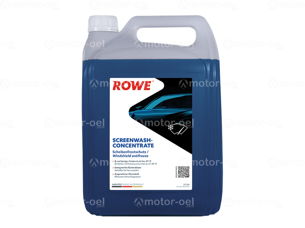 ROWE HIGHTEC SCREENWASH-CONCENTRATE, 5 Liter, 21104