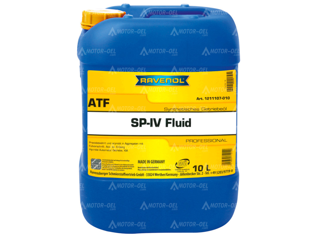 10 Liter RAVENOL ATF SP-IV Fluid Automatikgetriebeöl 1211107