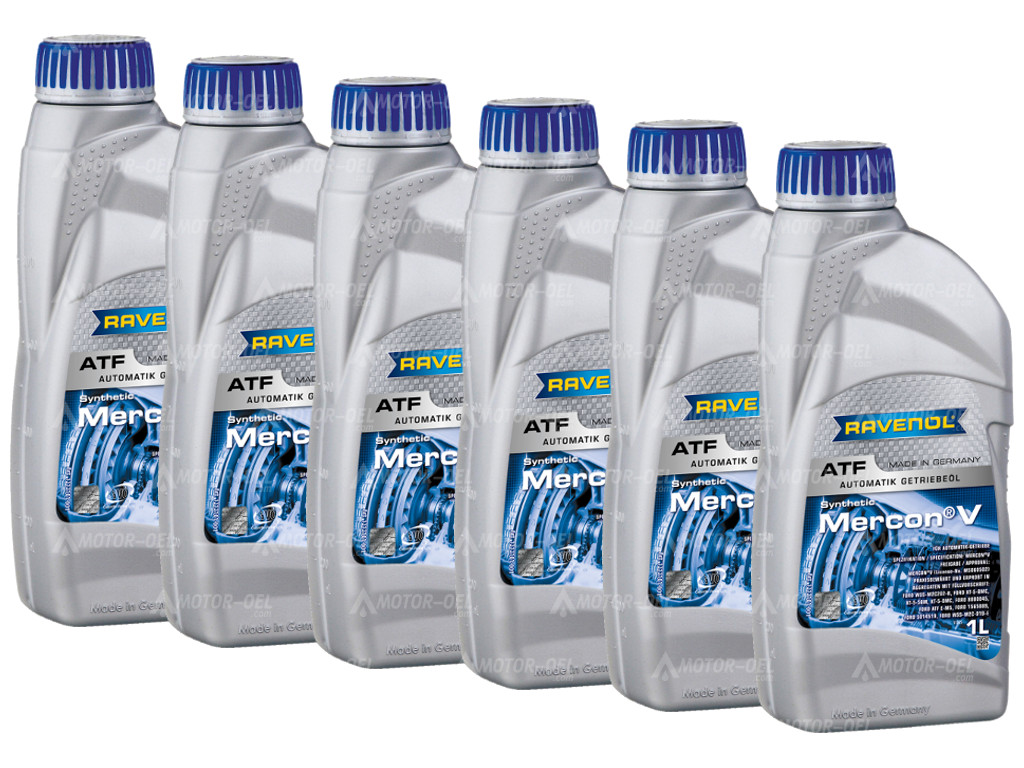 RAVENOL MERCON V 6 (6x1) Ltr. RAVENOL MERCON V 6 (6x1) Ltr.