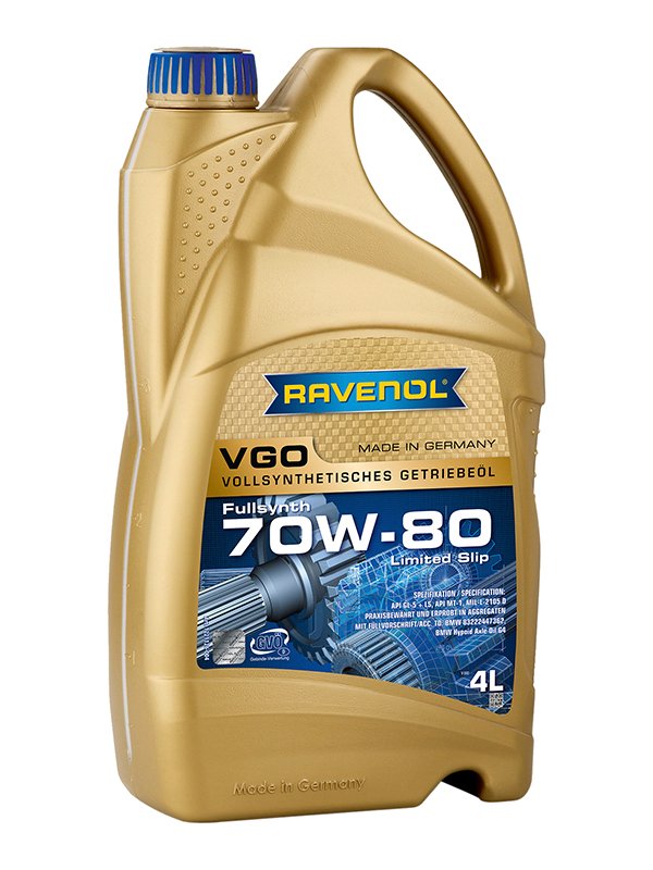 4 Liter RAVENOL VGO SAE 70W-80 LS, 1221126