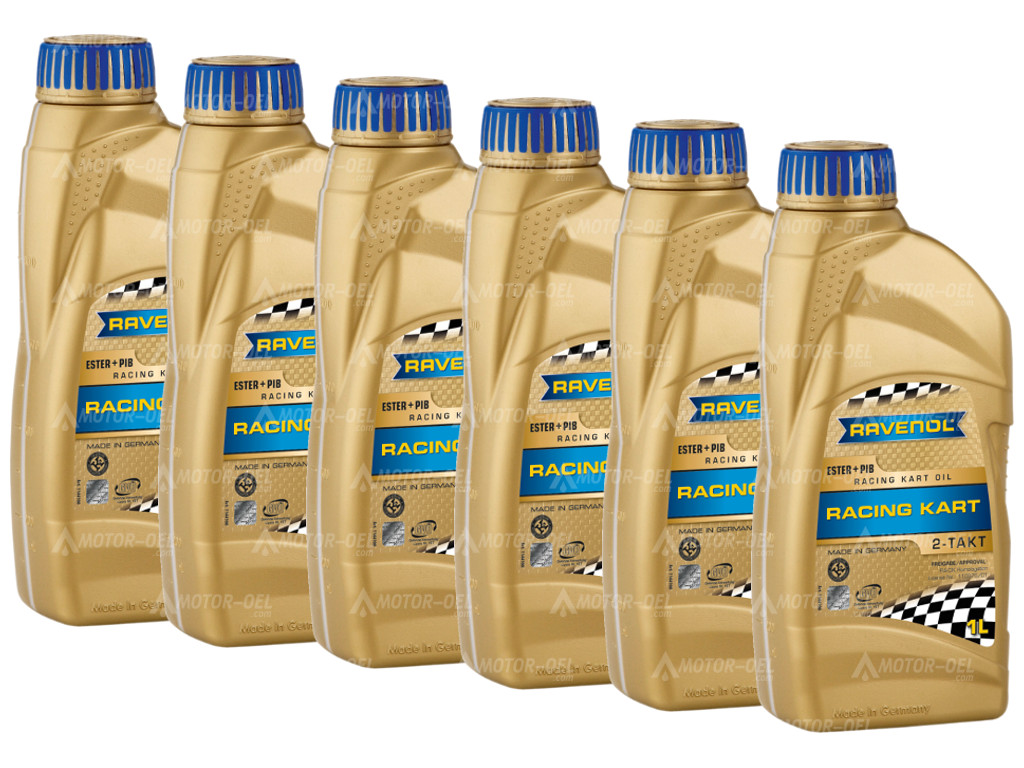 RAVENOL Racing Kart 2T 6 (6x1) Ltr. RAVENOL Racing Kart 2T 6 (6x1) Ltr.