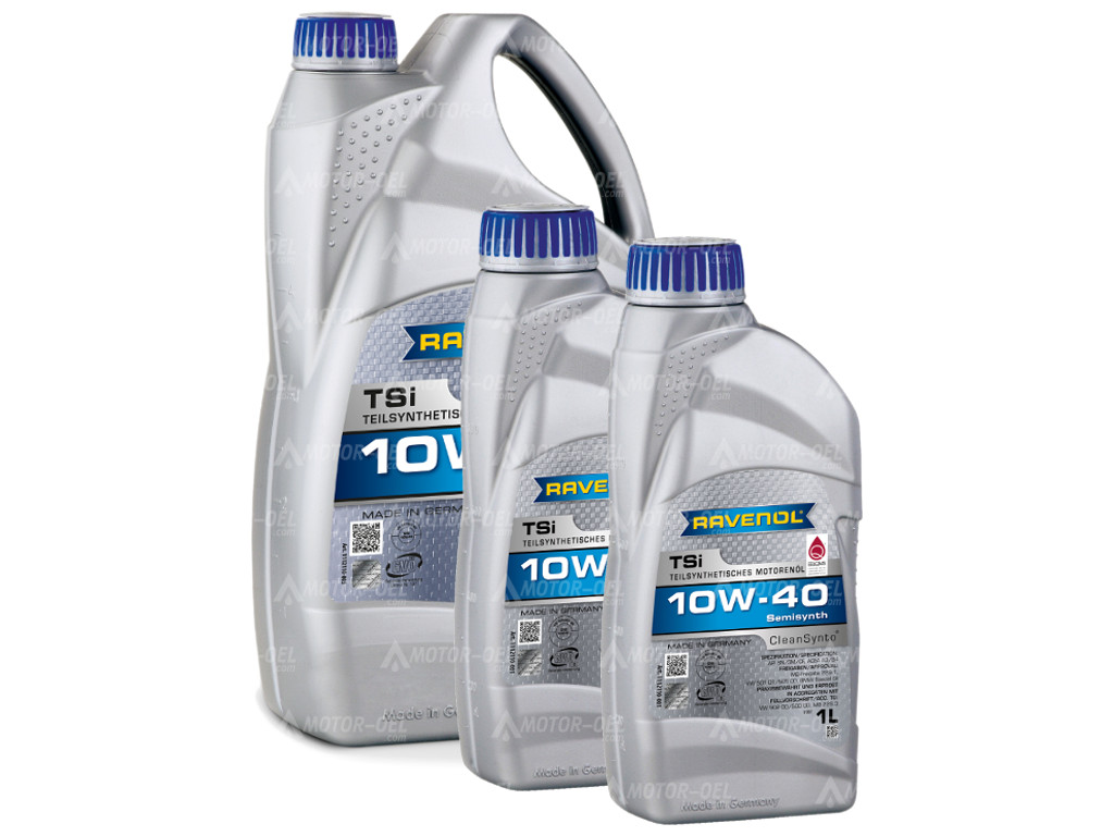 RAVENOL TSi SAE 10W-40 7 (5+2) Ltr.