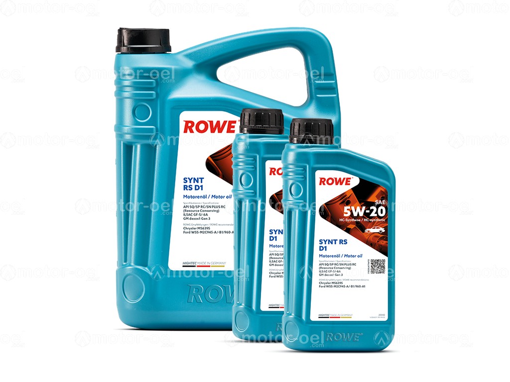 ROWE HIGHTEC SYNT RS D1 SAE 5W-20, 7 Liter (5L+2L), 20342