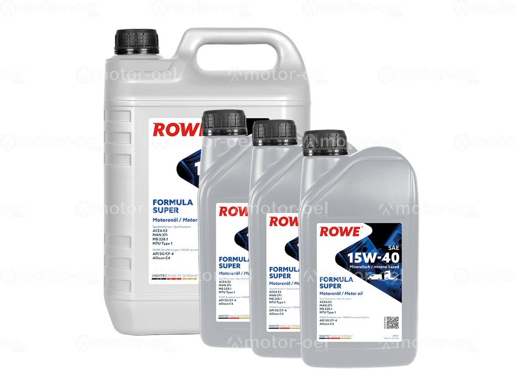ROWE HIGHTEC FORMULA SUPER SAE 15W-40, 8 Liter (5L+3L), 20013