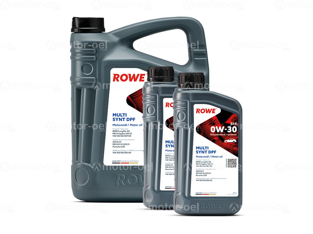 ROWE HIGHTEC MULTI SYNT DPF SAE 0W-30, 7 Liter (5L+2L), 20112