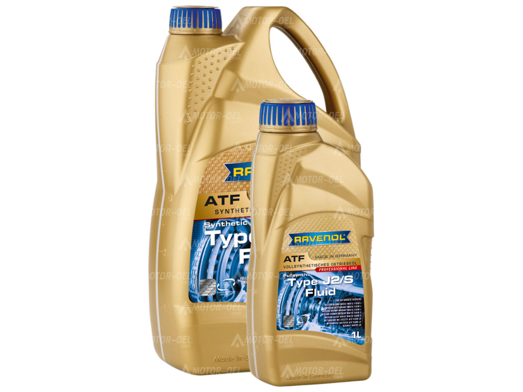 RAVENOL ATF Type J2/S Fluid 5 (4+1) Ltr.  RAVENOL ATF Type J2/S Fluid 5 (4+1) Ltr.