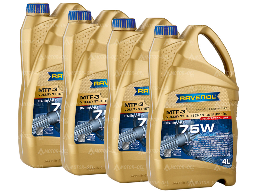 RAVENOL MTF-3 SAE 75W 16 Liter (4x4L) 1221104