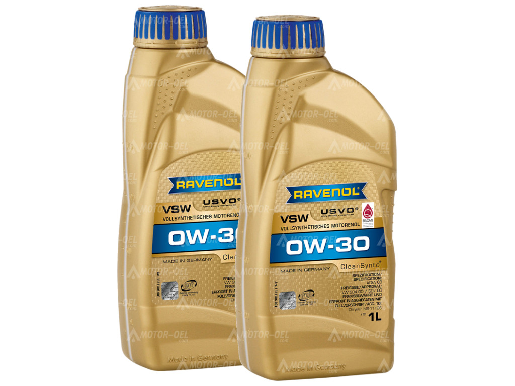 RAVENOL VSW SAE 0W-30, 2 Liter (2x1L), 1111106