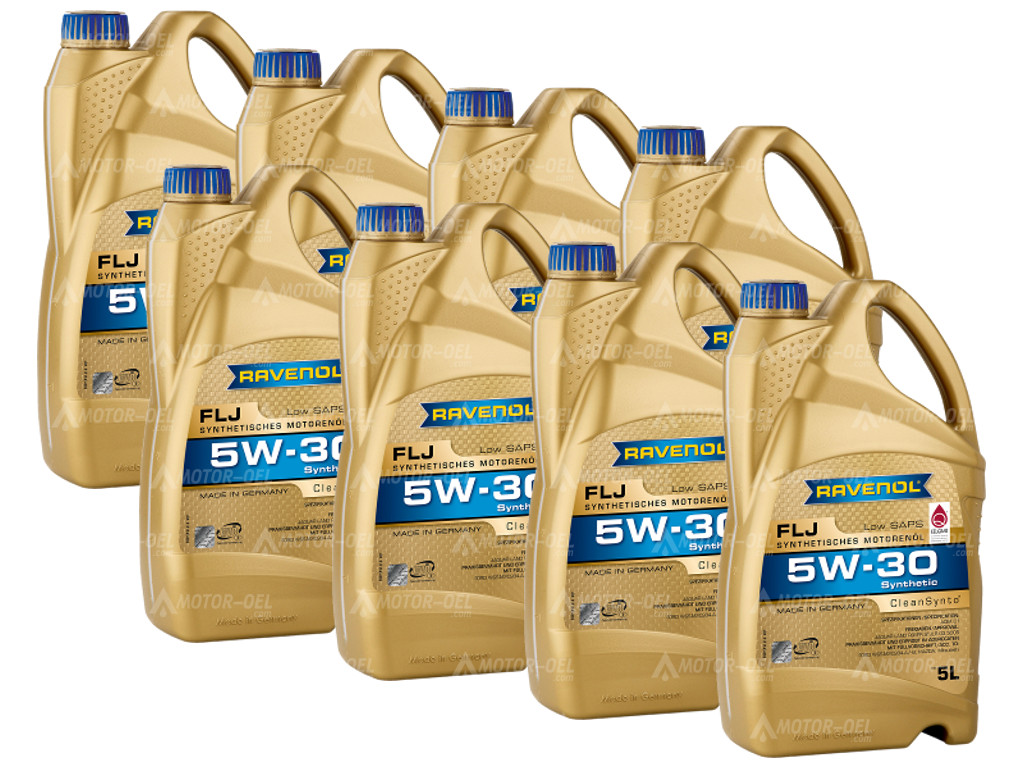 RAVENOL FLJ SAE 5W-30, 40 Liter (8x5L), 1111143