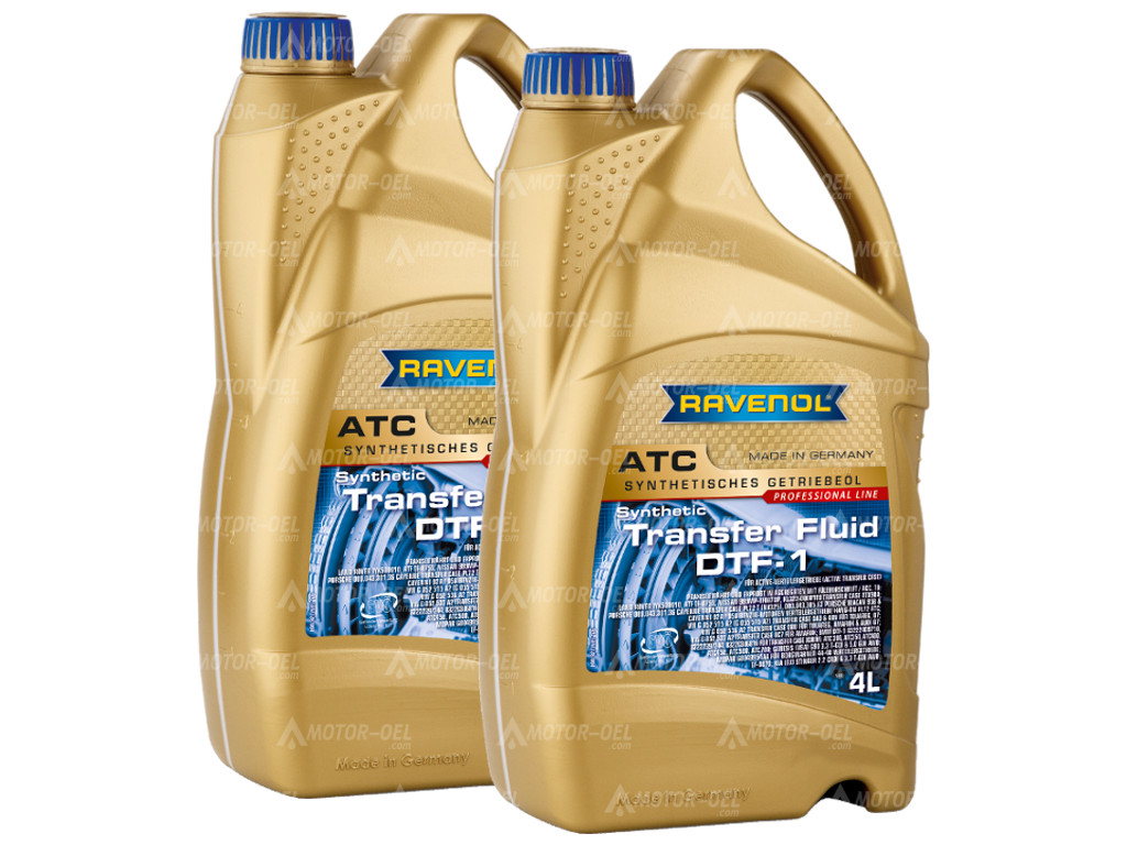 RAVENOL Transfer Fluid DTF-1 (Spezifikationrn ATF TF-0870), 8 Liter (2x4L), 1211128