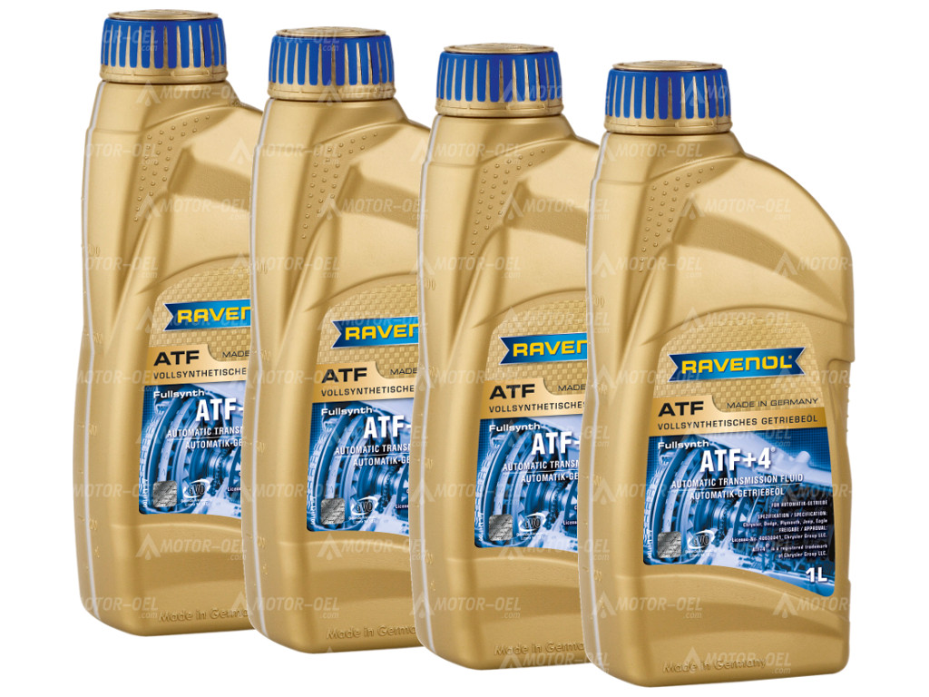 RAVENOL ATF+4® Fluid 4 (4x1) Ltr. RAVENOL ATF+4® Fluid 4 (4x1) Ltr.