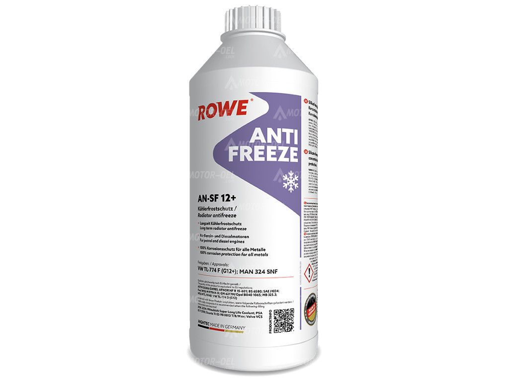ROWE HIGHTEC ANTIFREEZE AN-SF 12+, 1,5 Liter, 21014 ROWE HIGHTEC ANTIFREEZE AN-SF 12+, 1,5 Liter, 21014
