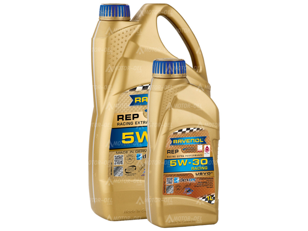 5 Liter (4L+1L) RAVENOL REP Racing Extra Performance SAE 5W-30, 1141088