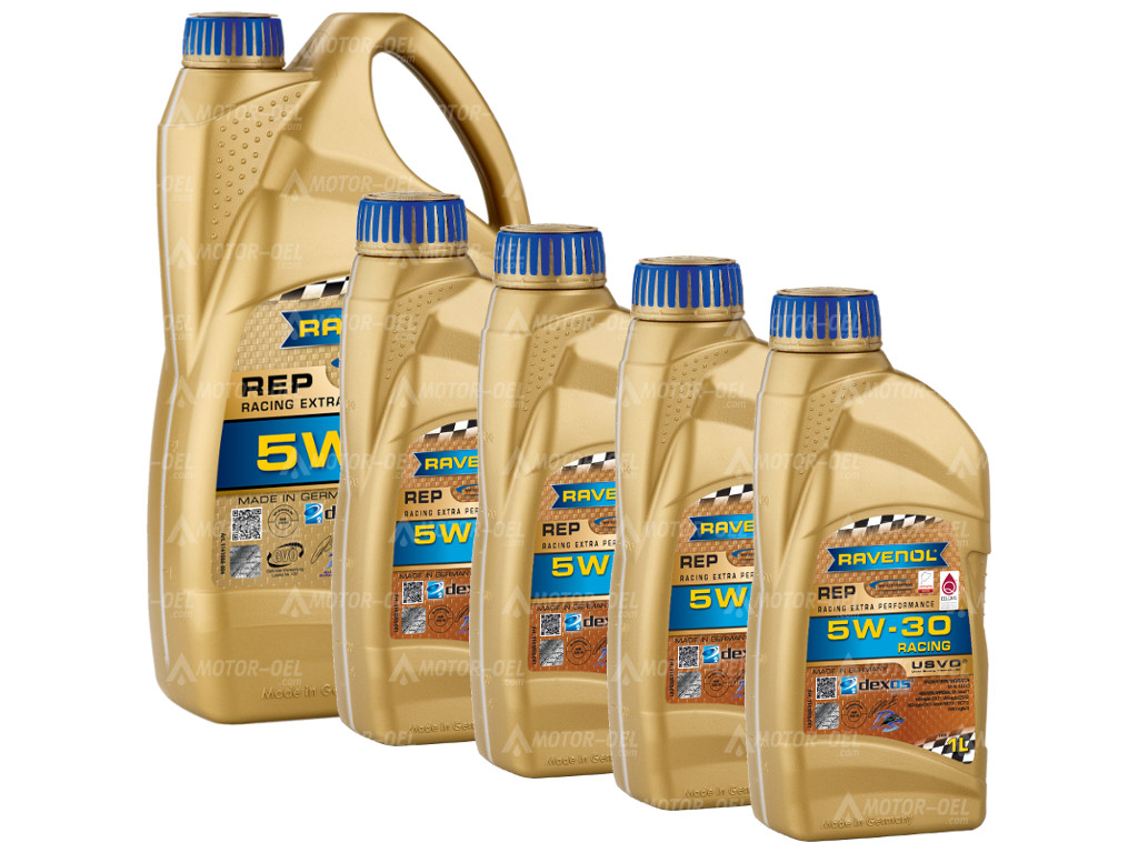 8 Liter (4L+4L) RAVENOL REP Racing Extra Performance SAE 5W-30, 1141088