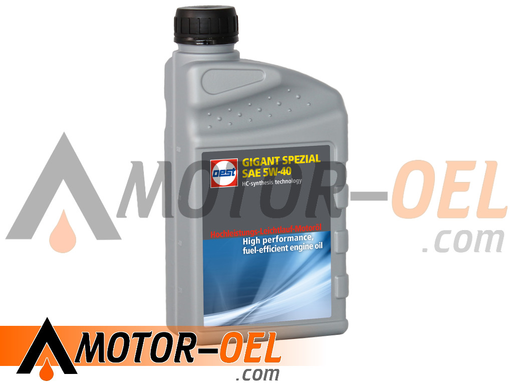 OEST Gigant Spezial SAE 5W-40, 1 Liter, 32381 OEST Gigant Spezial SAE 5W-40, 7 Liter (4L+3L), 32381