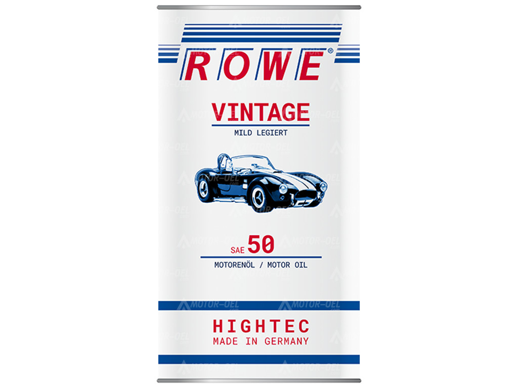 ROWE HIGHTEC VINTAGE SAE 50 MILD LEGIERT, 5 Liter, 20194