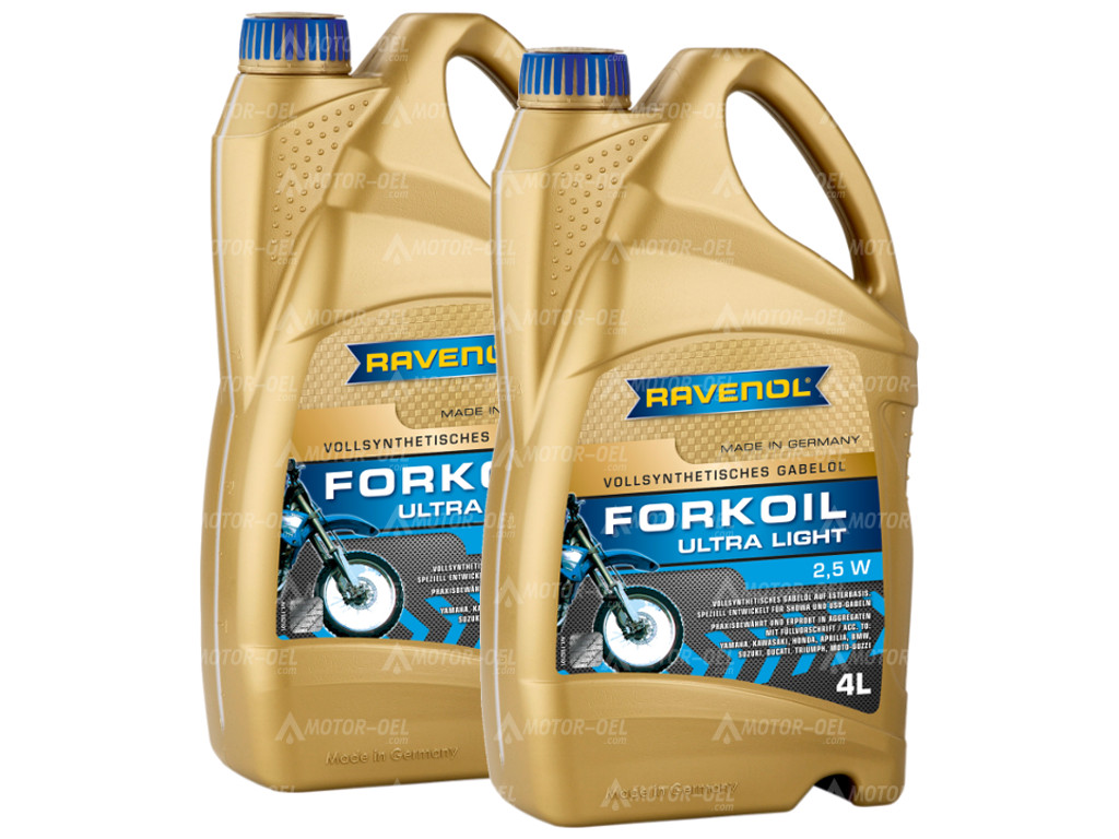 RAVENOL  Fork Oil Ultra Light 2,5W 8 Ltr. (2x4)