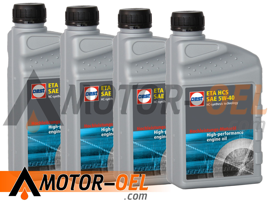 OEST ETA HCS SAE 5W-40 4x1 Liter, 32338 OEST ETA HCS SAE 5W-40 4x1 Liter, 32338